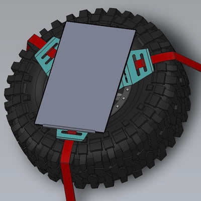 HSM Starlink Lay Flat Tire Mount - 0