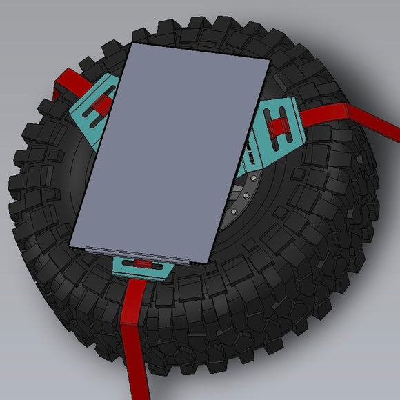 HSM Starlink Lay Flat Tire Mount