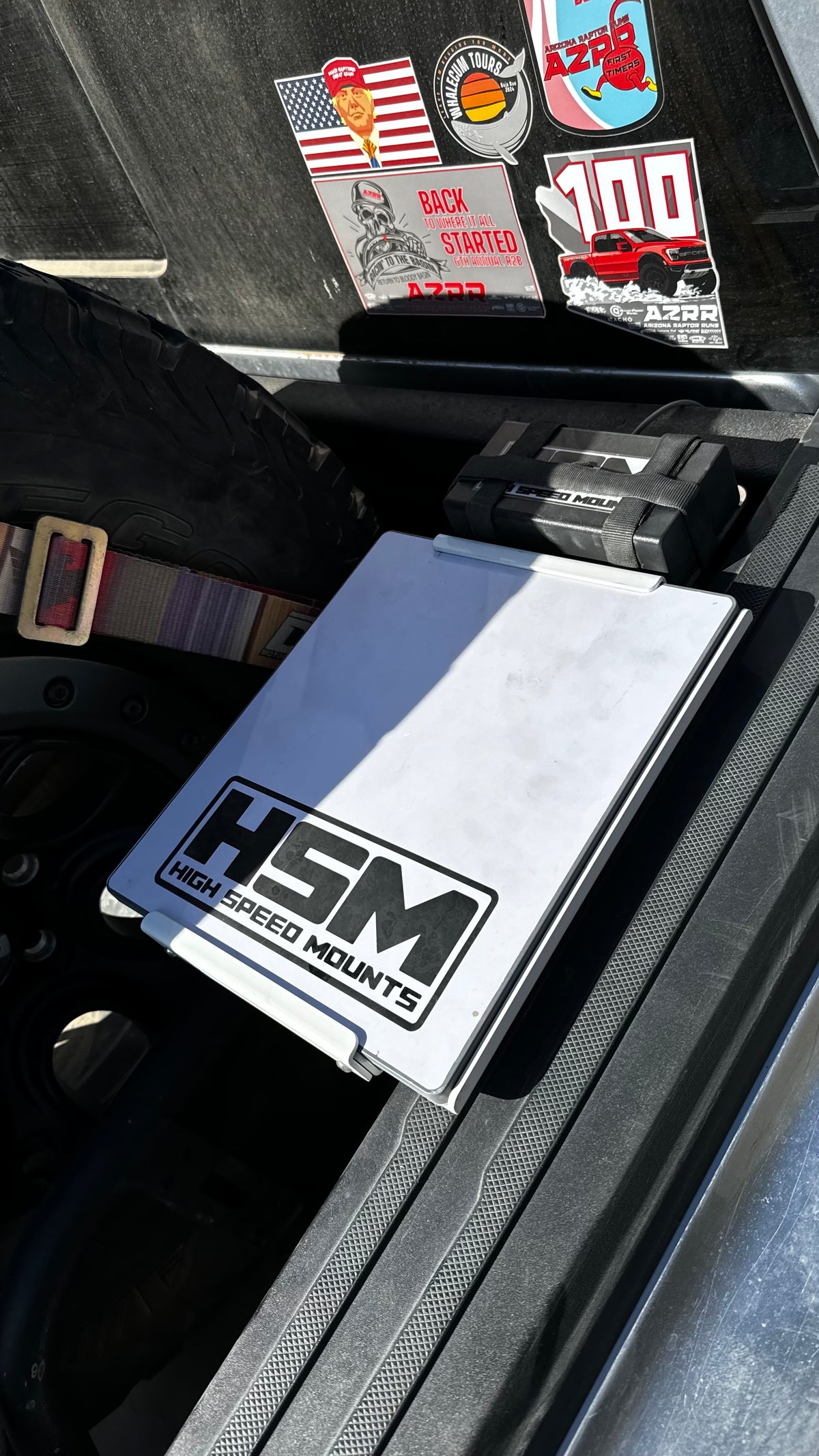 Mini Speed Mount Starlink Mini Bedlink Mount-Ford Trucks | HIGH SPEED MOUNTS