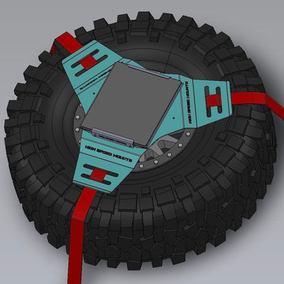 HSM Starlink Lay Flat Tire Mount