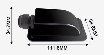 Cable wrangler/entry gland