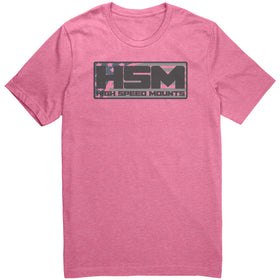 Buy heather-charity-pink HSM Grey&#39;d Out Flag T-shirt