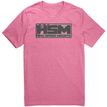 Buy heather-charity-pink HSM Grey'd Out Flag T-shirt