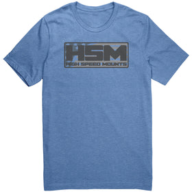 Buy heather-columbia-blue HSM Grey&#39;d Out Flag T-shirt
