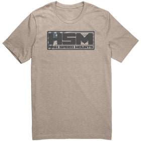 Buy heather-tan HSM Grey&#39;d Out Flag T-shirt