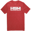 HSM_White_Logo_TShirt_Heather_Red_Front_Mockup.png