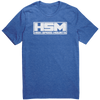 HSM_White_Logo_TShirt_Heather_True_Royal_Front_Mockup.png