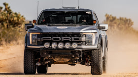 Ford Raptor testing hp mount at the Raptor Rally on #roadtoraptorrally