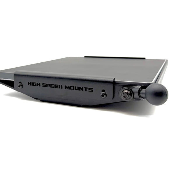 High speed mounts dash mount with matte skin