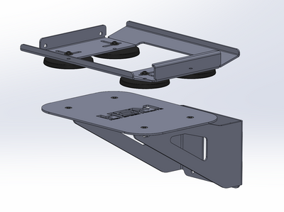 HSM steel magnet pad for mini - 0